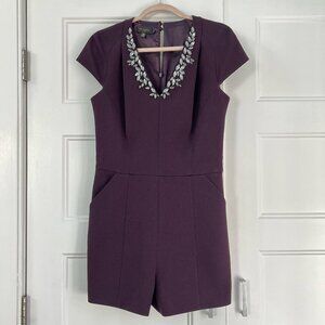 Ted Baker London Nuada Jeweled Romper - Size 3 UK